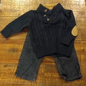 ❤️ Final Price ❤ Nautica jeans w/ sweater bundle 18m